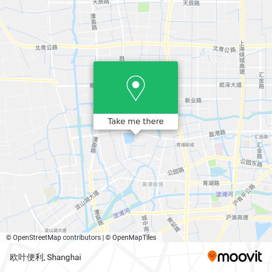 欧叶便利 map