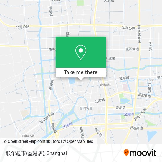 联华超市(盈港店) map