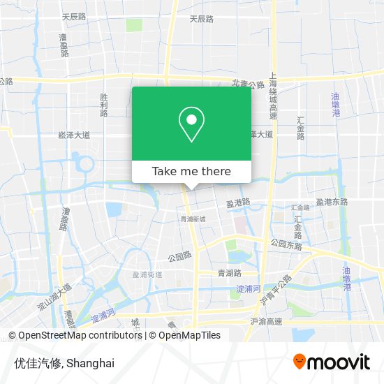 优佳汽修 map