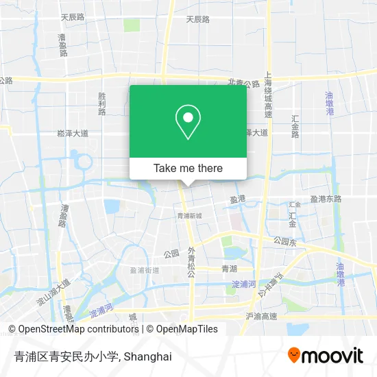 青浦区青安民办小学 map