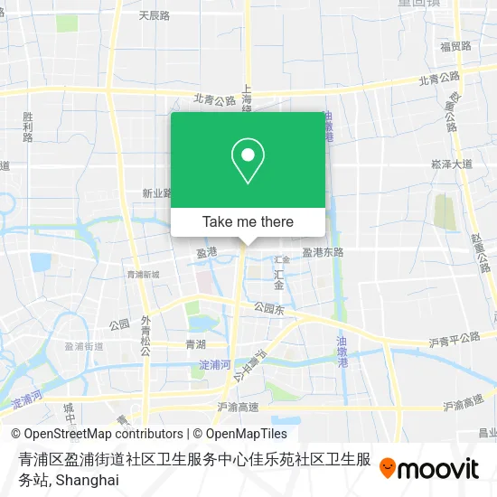 青浦区盈浦街道社区卫生服务中心佳乐苑社区卫生服务站 map