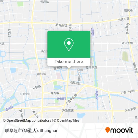 联华超市(华盈店) map