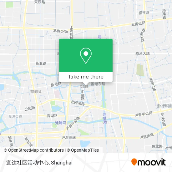 宜达社区活动中心 map