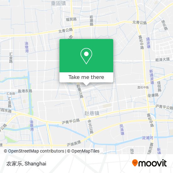 农家乐 map