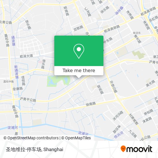 圣地维拉-停车场 map