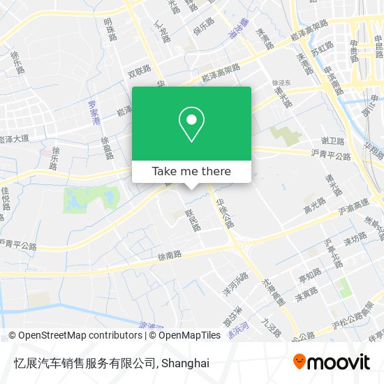 忆展汽车销售服务有限公司 map