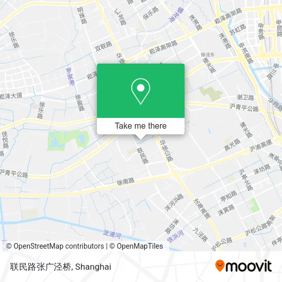 联民路张广泾桥 map