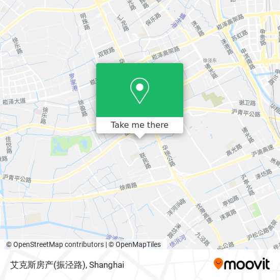 艾克斯房产(振泾路) map