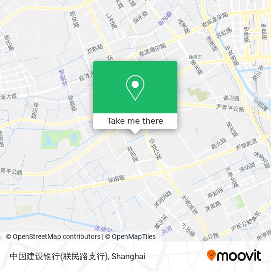 中国建设银行(联民路支行) map