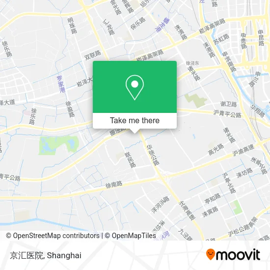 京汇医院 map