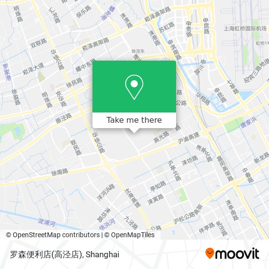 罗森便利店(高泾店) map