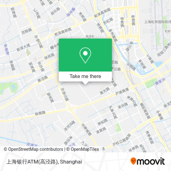 上海银行ATM(高泾路) map