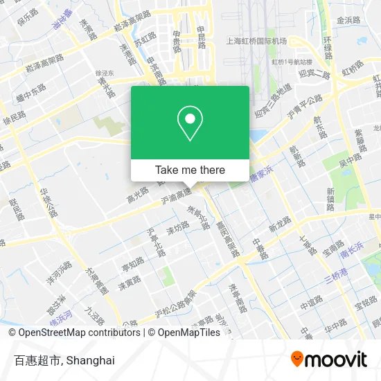 百惠超市 map