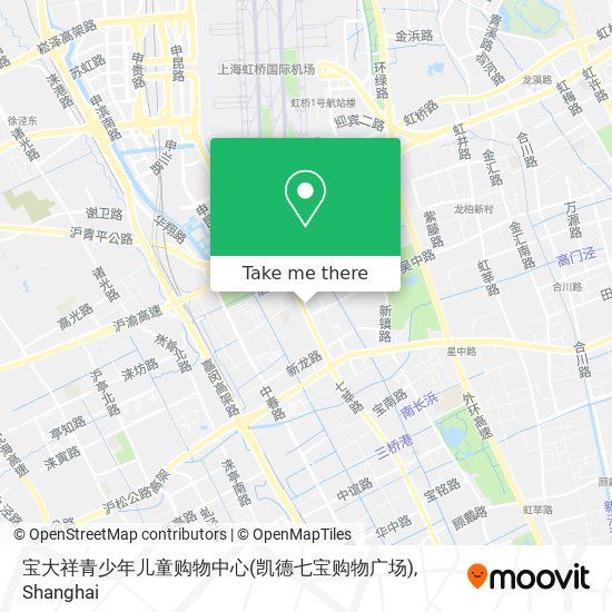宝大祥青少年儿童购物中心(凯德七宝购物广场) map