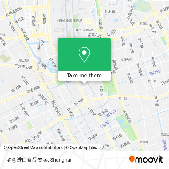 罗意进口食品专卖 map
