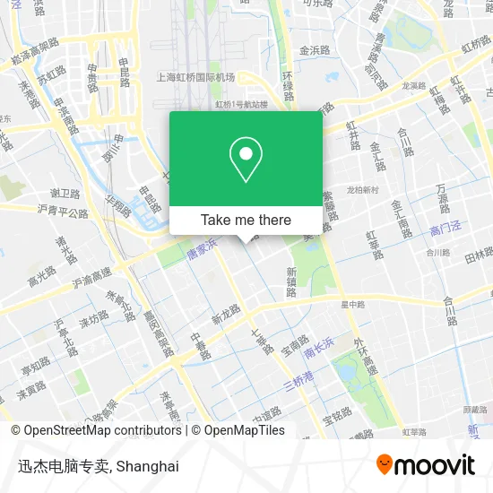 迅杰电脑专卖 map