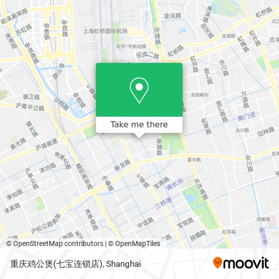 重庆鸡公煲(七宝连锁店) map