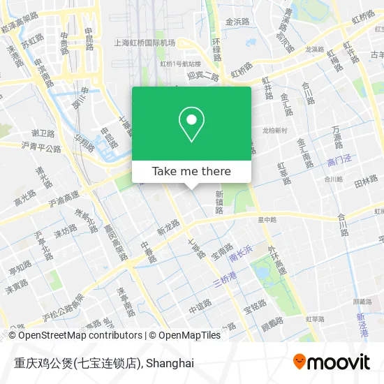 重庆鸡公煲(七宝连锁店) map