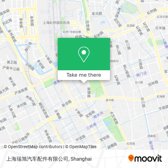 上海瑞旭汽车配件有限公司 map