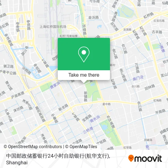 中国邮政储蓄银行24小时自助银行(航华支行) map
