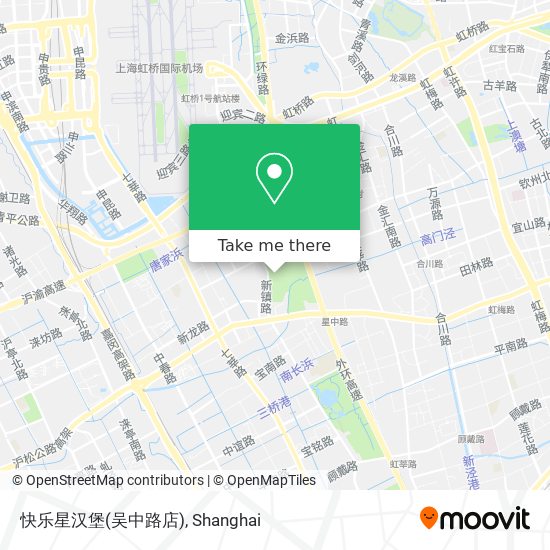 快乐星汉堡(吴中路店) map