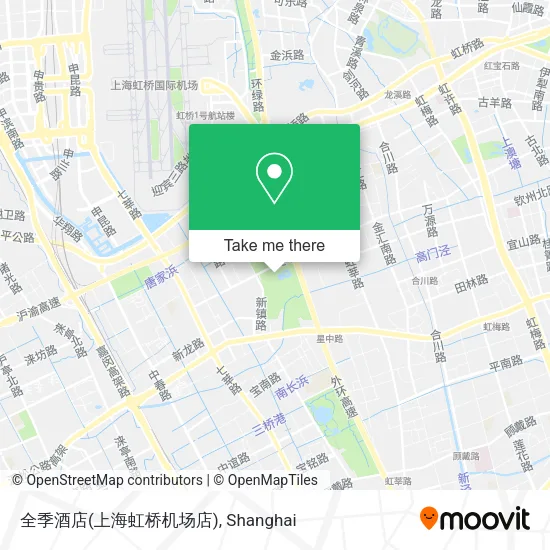 全季酒店(上海虹桥机场店) map