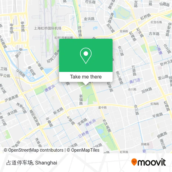 占道停车场 map