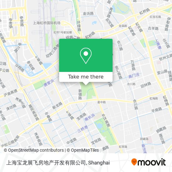 上海宝龙展飞房地产开发有限公司 map