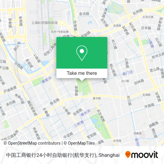 中国工商银行24小时自助银行(航华支行) map