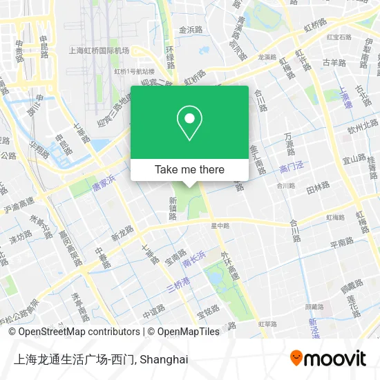 上海龙通生活广场-西门 map