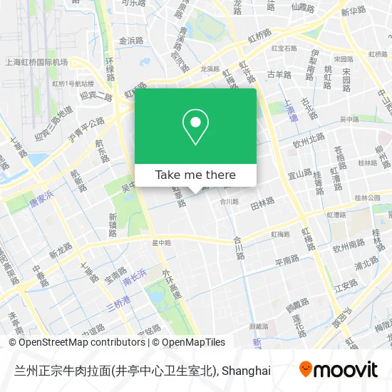 兰州正宗牛肉拉面(井亭中心卫生室北) map