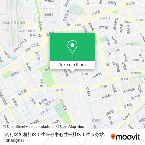 闵行区虹桥社区卫生服务中心井亭社区卫生服务站 map