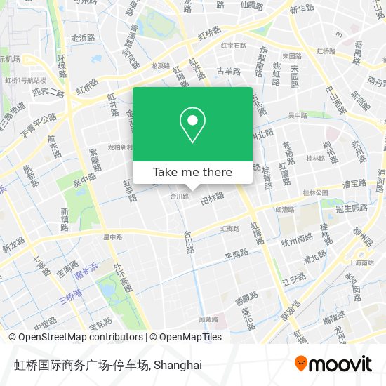 虹桥国际商务广场-停车场 map