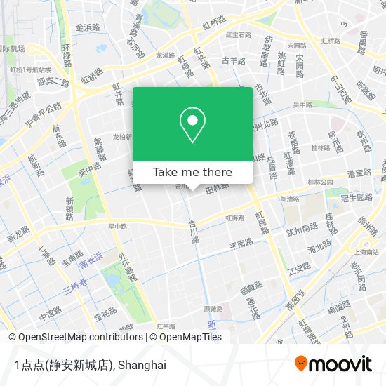 1点点(静安新城店) map