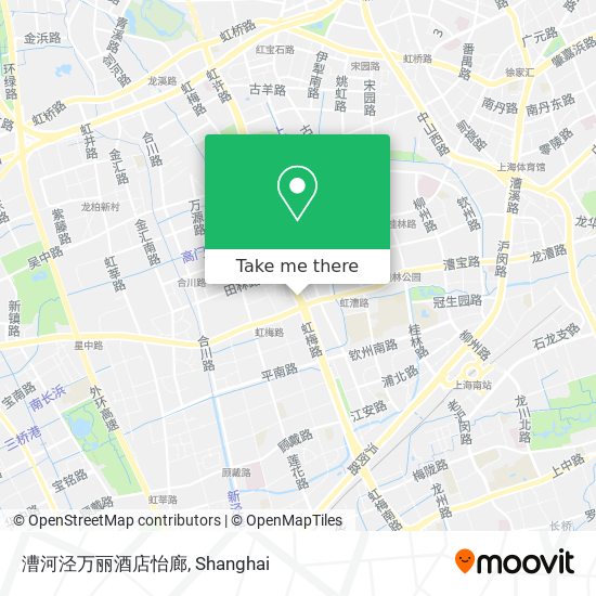 漕河泾万丽酒店怡廊 map