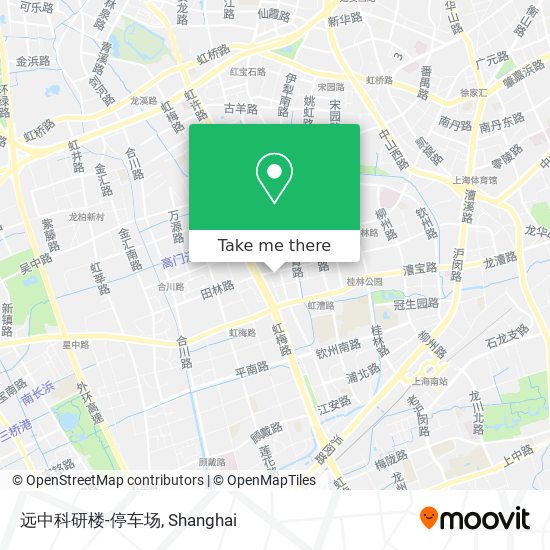 远中科研楼-停车场 map