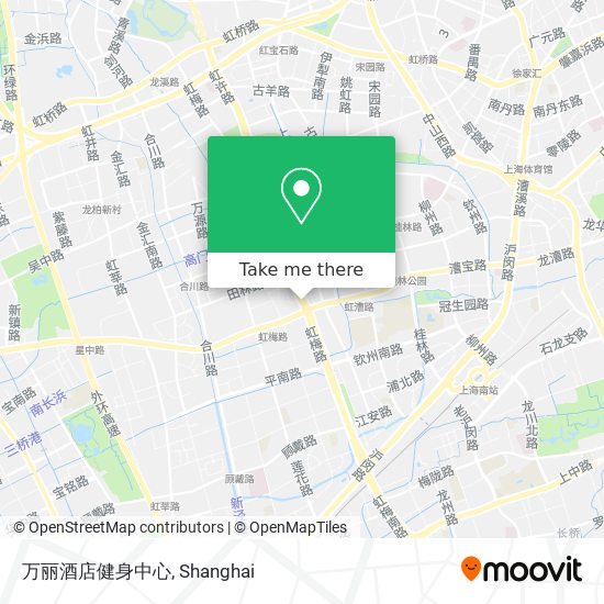 万丽酒店健身中心 map