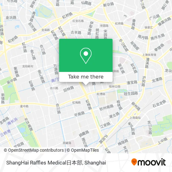 ShangHai Raffles Medical日本部 map