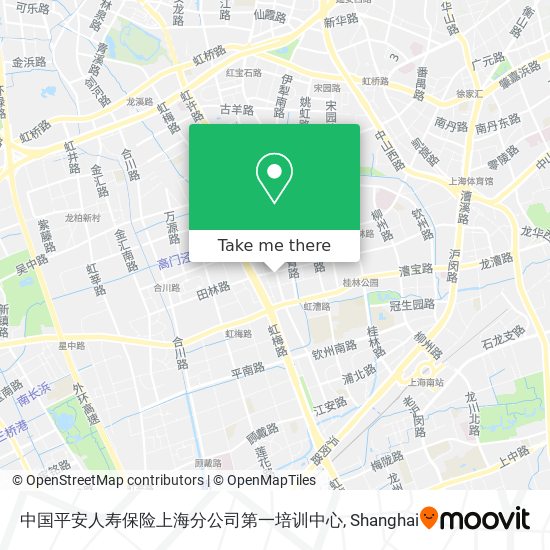中国平安人寿保险上海分公司第一培训中心 map