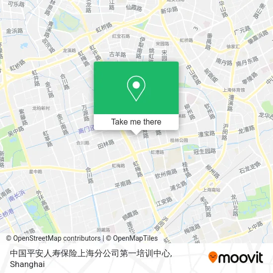 中国平安人寿保险上海分公司第一培训中心 map