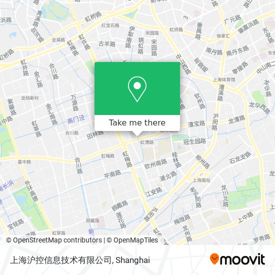 上海沪控信息技术有限公司 map