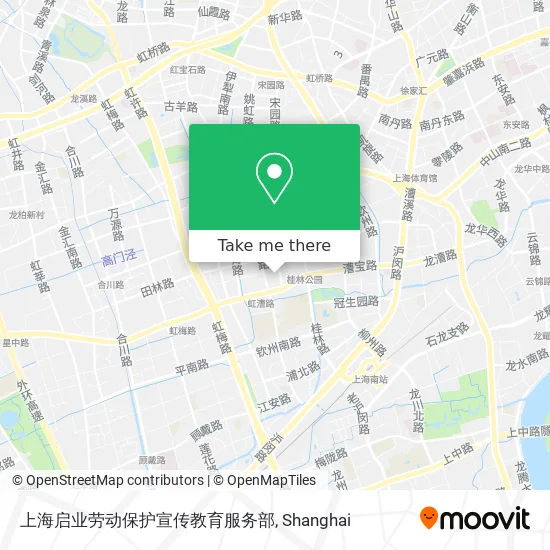 上海启业劳动保护宣传教育服务部 map