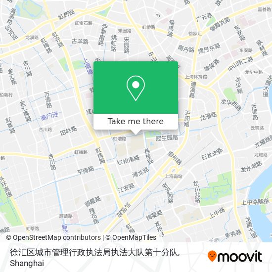 徐汇区城市管理行政执法局执法大队第十分队 map