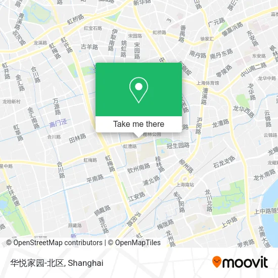 华悦家园-北区 map