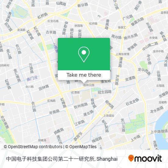 中国电子科技集团公司第二十一研究所 map