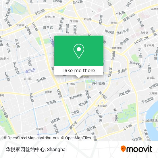 华悦家园签约中心 map