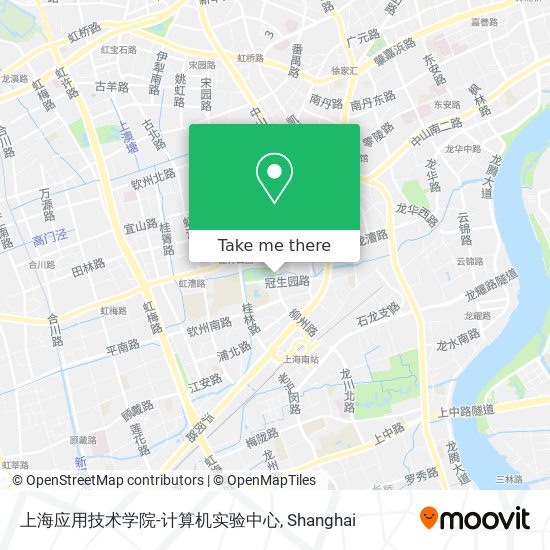 上海应用技术学院-计算机实验中心 map