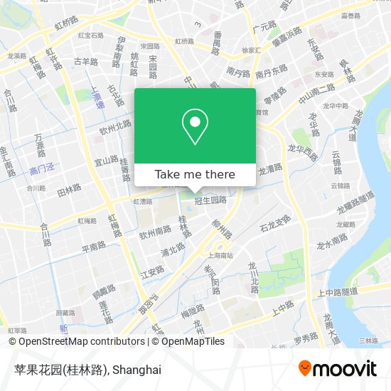 苹果花园(桂林路) map