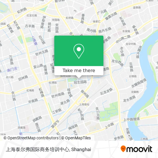 上海泰尔弗国际商务培训中心 map