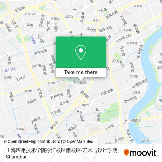 上海应用技术学院徐汇校区南校区-艺术与设计学院 map
